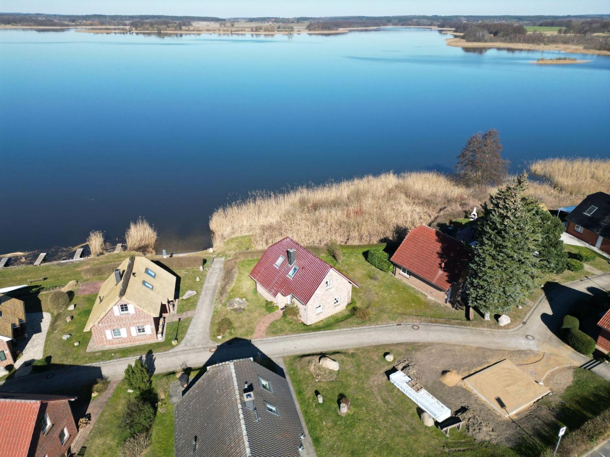 Blick Aufn See Sternberg Esterno foto